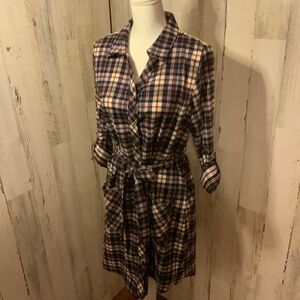 Flannel Plaid Dress